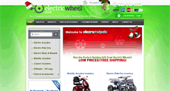 Desktop Screenshot of electricwheelstore.com